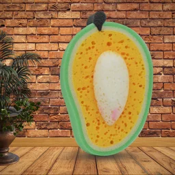 Mango Dish Sponge – Soft, Durable & Multipurpose Cleaner | VelvetBubbles