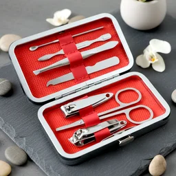 Manicure & Pedicure Grooming Kit – 7-in-1 Stainless Steel Set