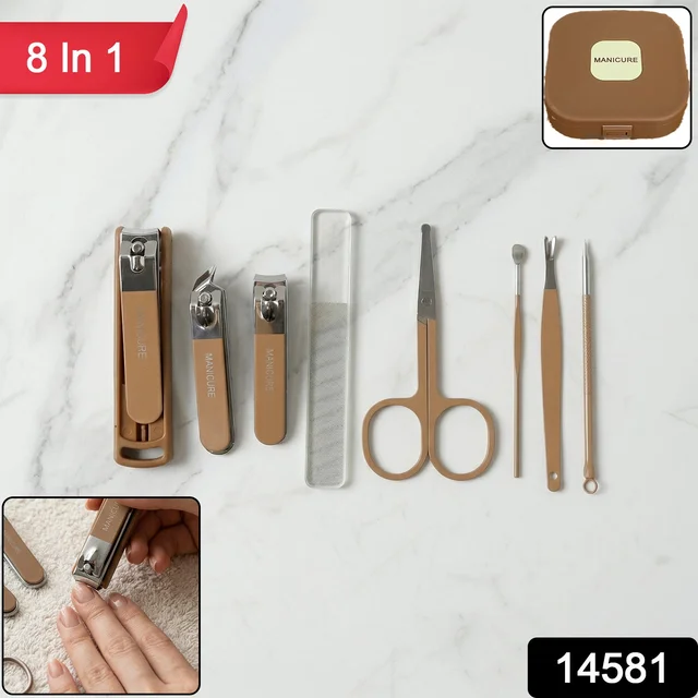 Manicure Pedicure Kit – Complete Nail Care Tools Set for Home & Travel