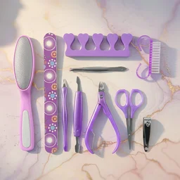 Manicure & Pedicure Nail Care Tool Set – Complete 10-Piece Grooming Kit