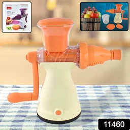 Manual Carrot Juicer – Heavy-Duty Vacuum Base for Easy Fresh Juice
