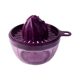 Manual Citrus Juicer 650ml – Seed Filter & Durable Plastic