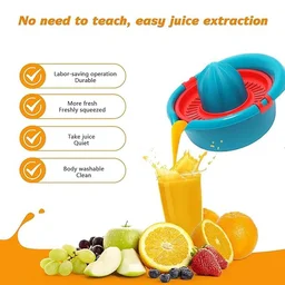 Manual Citrus Juicer – Premium Hand Press with Lock & Strainer