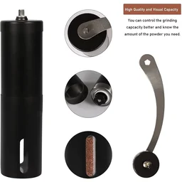 Manual Coffee Grinder – Portable Stainless Steel & Adjustable | Siplix