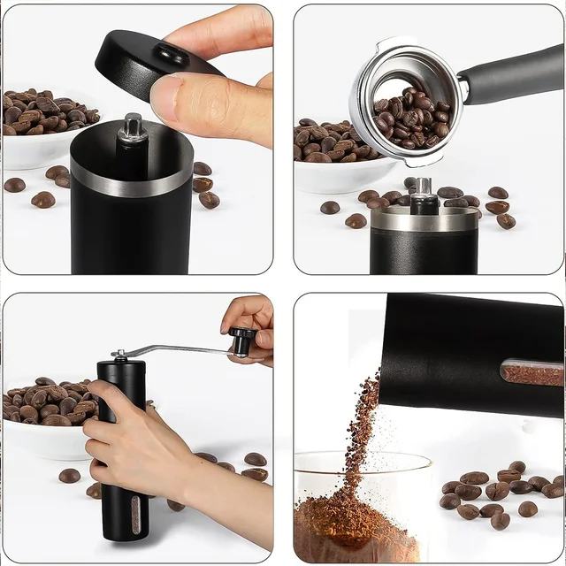 Manual Coffee Grinder – Portable Stainless Steel & Adjustable | Siplix