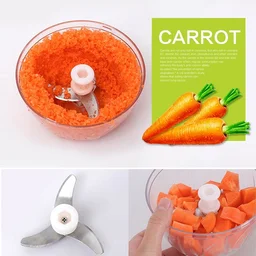 Manual Food Chopper – Compact Vegetable Blender | XcelCraft