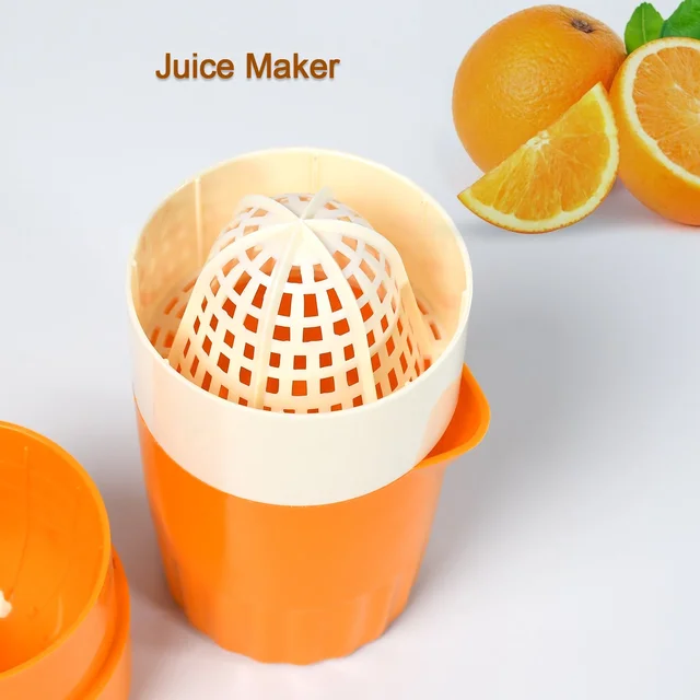 Manual Handheld Citrus Juicer – Fresh Juice Maker | Dabster