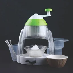 Manual Ice Crusher – Portable Snow Cone Maker with Hand Crank