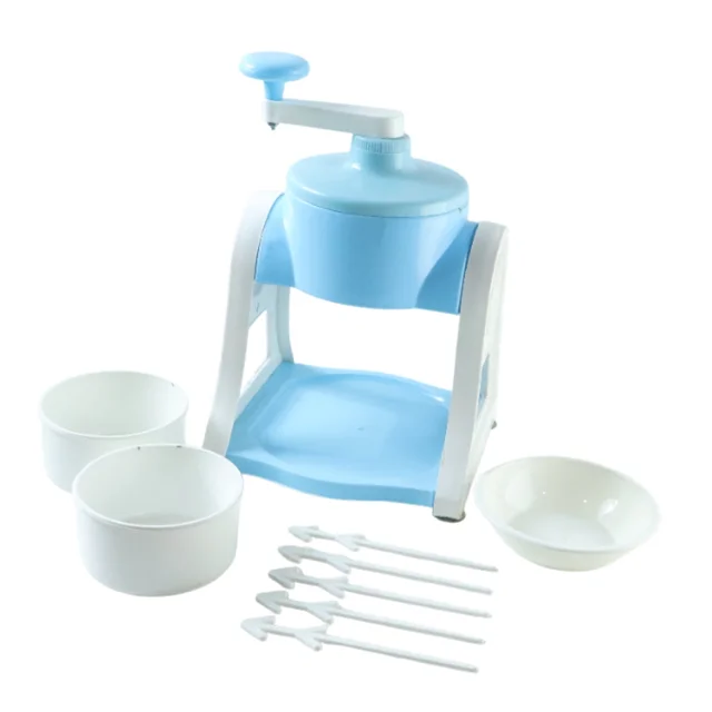 Manual Ice Gola Maker – Portable Blue Ice Slush Machine