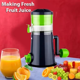 Manual Juicer – Compact, Vacuum Lock Base for Easy Juice Extraction