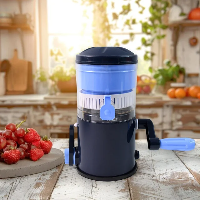 Manual Juicer – Compact, Vacuum Lock Base for Easy Juice Extraction