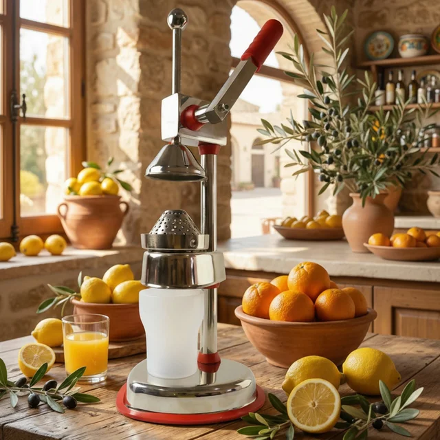 Manual Juicer – Durable Stainless Steel Citrus Extractor