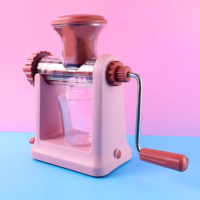 Manual Juicer with Vacuum Lock Base – Efficient Fruit & Vegetable Juicing