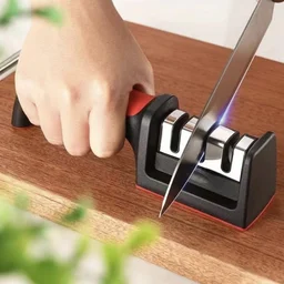 Manual Knife Sharpener – 4-Stage for Precise Blades and Scissors