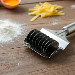 Manual Multi-Blade Dough Cutter – Perfect Pasta Strips Easily