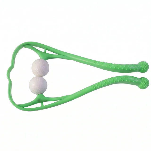 Manual Neck Shoulder Roller Massager with Rolling Balls for Pain Relief (1 Pc)