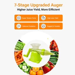 Manual Plastic Juicer – Easy, Compact & Durable for Fresh Juices