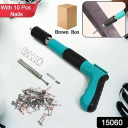 Manual Steel Nail Gun – Portable Wall Fastener | BoltForce