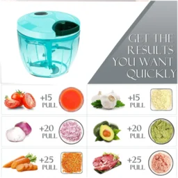 Manual Vegetable Chopper – 5 Blade Stainless Steel | Quickslice