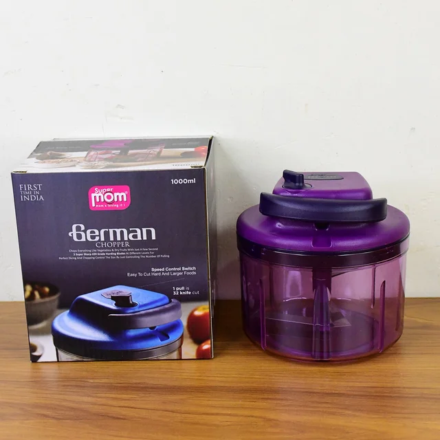 Manual Vegetable Chopper – German Style 1000 ml Kitchen Tool