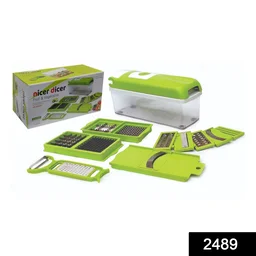 Manual Vegetable Slicer – 13-in-1 Multi-Cutter | Quickslice