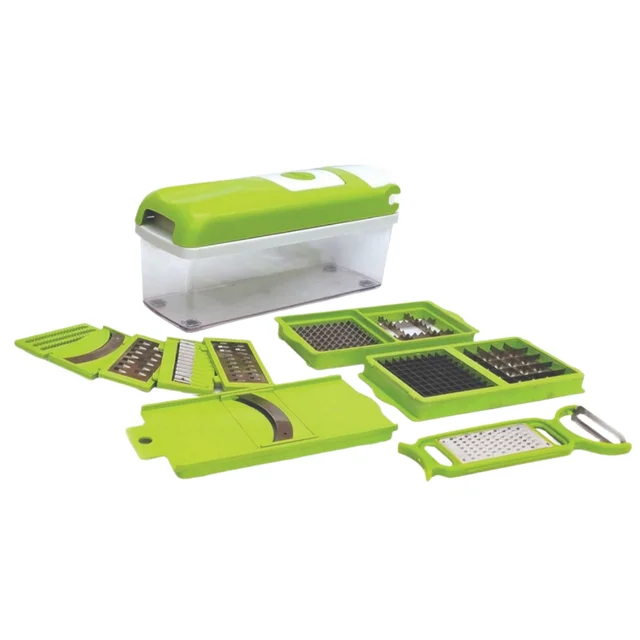 Manual Vegetable Slicer – 13-in-1 Multi-Cutter | Quickslice