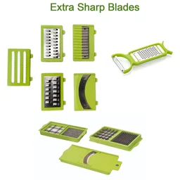 Manual Vegetable Slicer – 13-in-1 Multi-Cutter | Quickslice