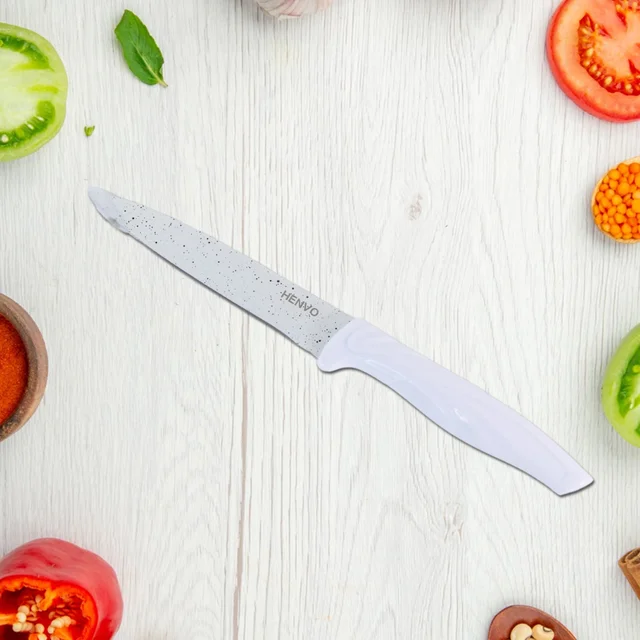 Marble Coated Kitchen Knife Set – 6-Piece Sharp & Stylish