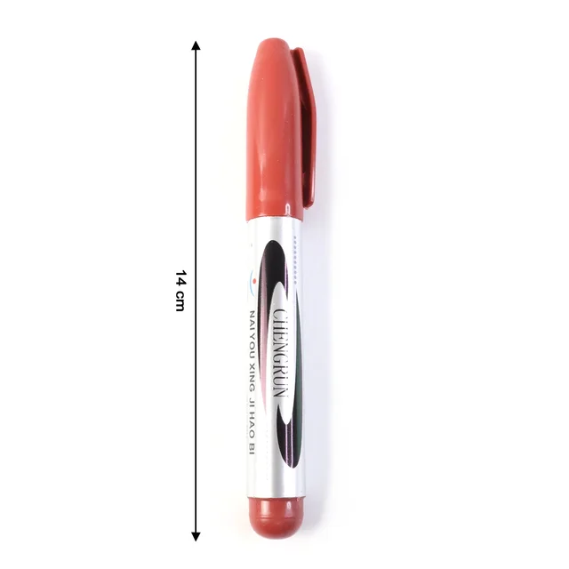 Maroon Permanent Marker Pen – Smooth Bold Ink & Quick-Dry