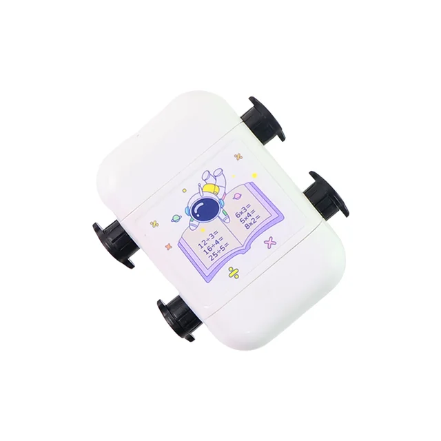 Math Problem Rolling Stamp – Fun Astronaut Educational Toy