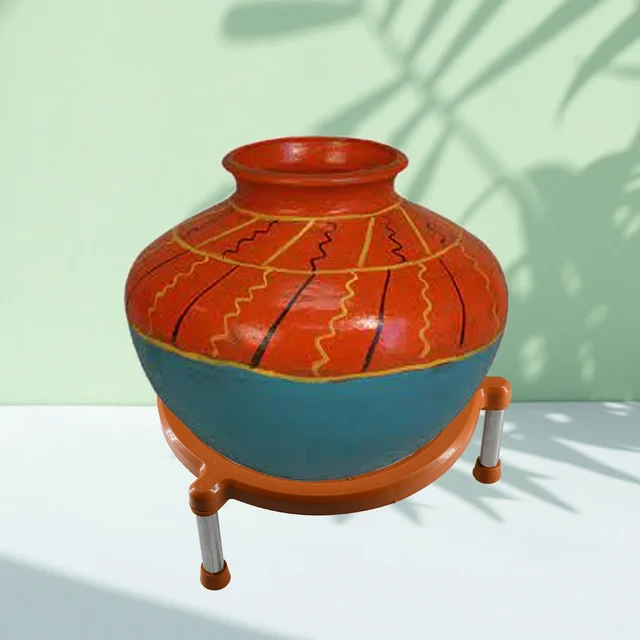Matka Stand – Durable Plastic Multipurpose 21cm | Plant Edge