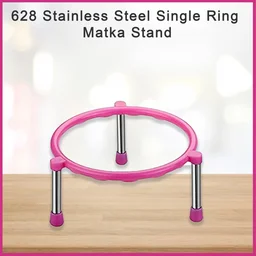 Matka Stand – Durable Stainless Steel Single Ring | Tidy Table