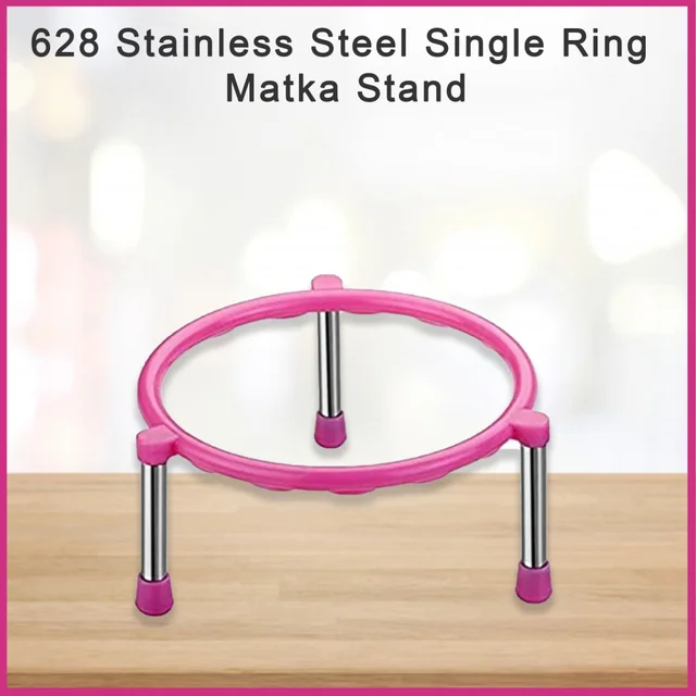 Matka Stand – Durable Stainless Steel Single Ring | Tidy Table