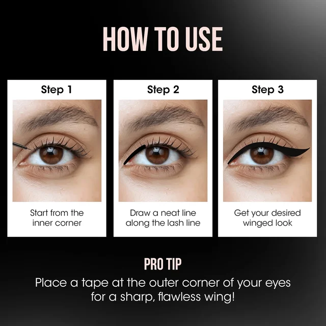 Matte Liquid Eyeliner – Intense, Waterproof & Long-Lasting