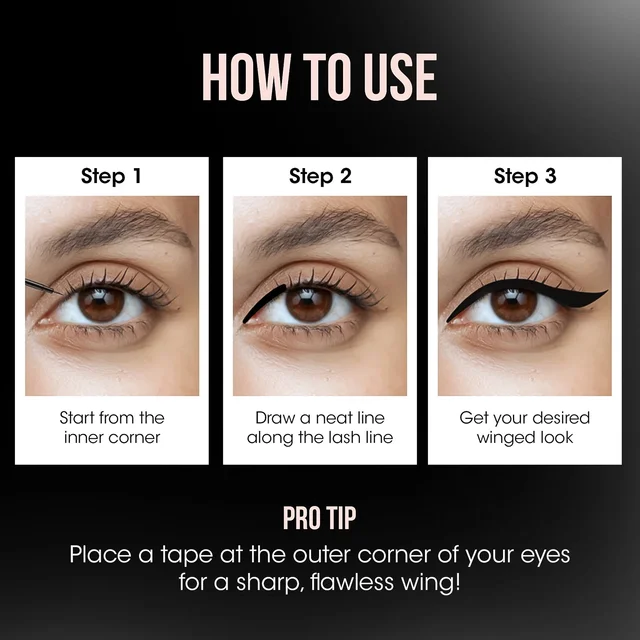 Matte Liquid Eyeliner – Intense, Waterproof & Long-Lasting