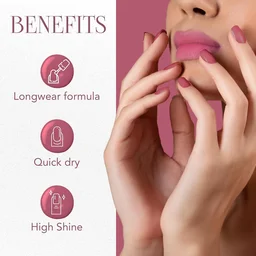 Mattify Pink Nail Paint – Quick-Dry Matte Finish 10 ML