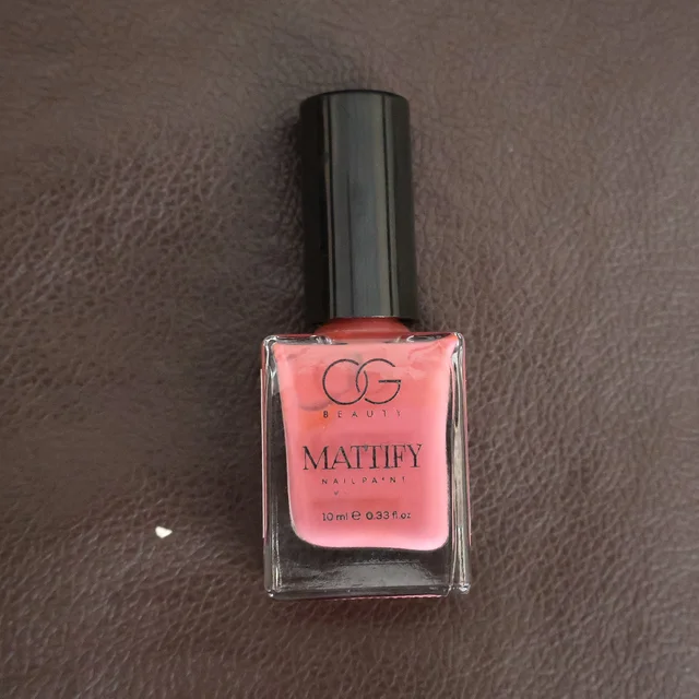 Mattify Pink Nail Paint – Quick-Dry Matte Finish 10 ML