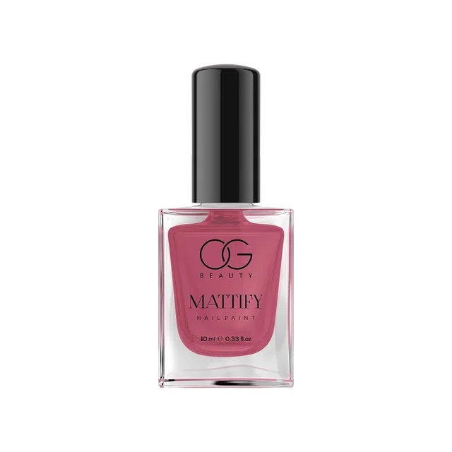 Mattify Pink Nail Paint – Quick-Dry Matte Finish 10 ML