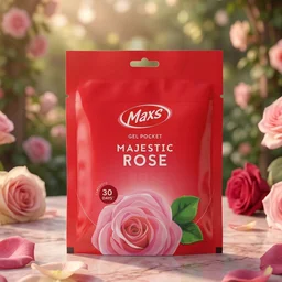 Maxs Majestic Rose Gel Air Freshener – Long Lasting Fragrance