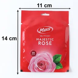 Maxs Majestic Rose Gel Air Freshener – Long Lasting Fragrance