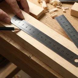 Measuring Ruler – Precision Steel 15 cm with Clear Markings