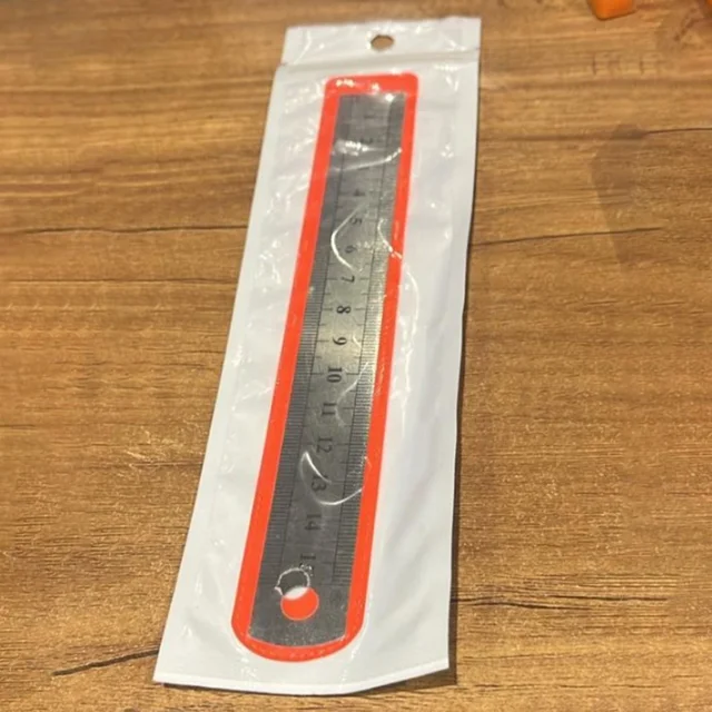 Measuring Ruler – Precision Steel 15 cm with Clear Markings