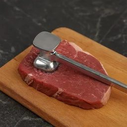 Meat Tenderizer Hammer – Dual-Sided Aluminium | Quickslice