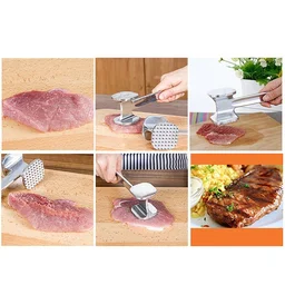 Meat Tenderizer Hammer – Dual-Sided Aluminium | Quickslice