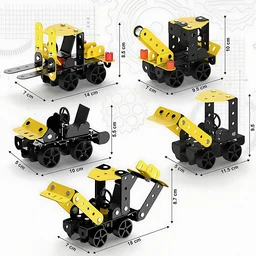 Mecha Racer STEM Kit – 5-in-1 DIY Construction for Kids 8+