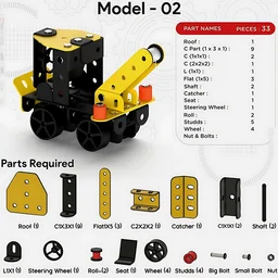 Mecha Racer STEM Kit – 5-in-1 DIY Construction for Kids 8+