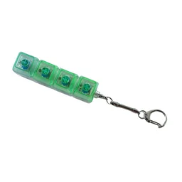 Mechanical Keyboard Switch Keychain – Satisfying Click & LED Light