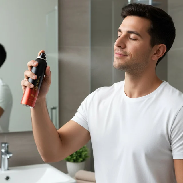 Men's Burnt Fragrance Body Spray – Long Lasting & Intense Scent
