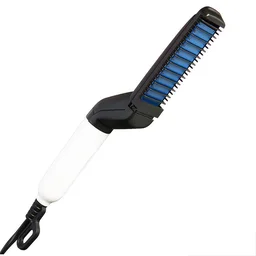 Men's Hair & Beard Straightener – Quick Styling Comb | BraveVault