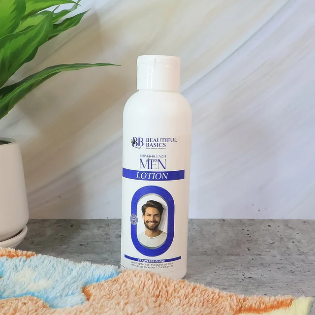Men's Skin Bleach – Brightening Lotion & Activator Powder Set (200 gm)